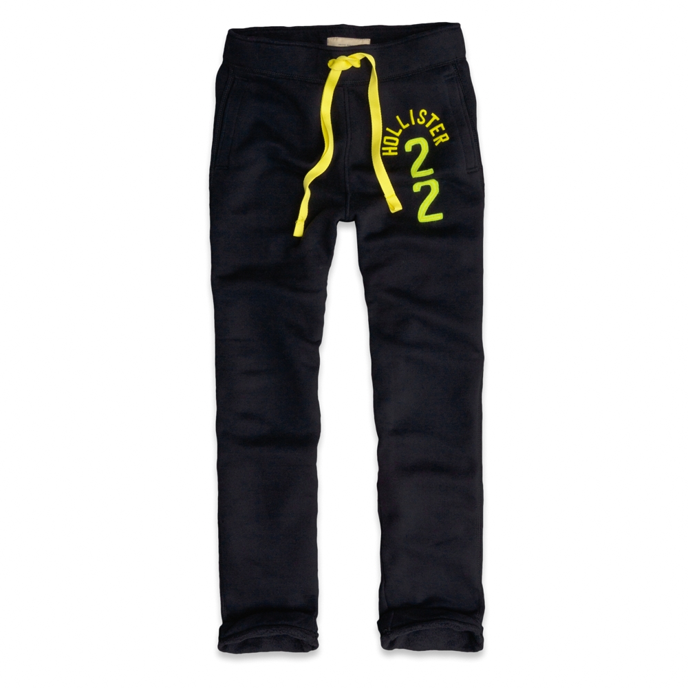 Hollister Hombres Vellón Basculador Pantalones HCO3702